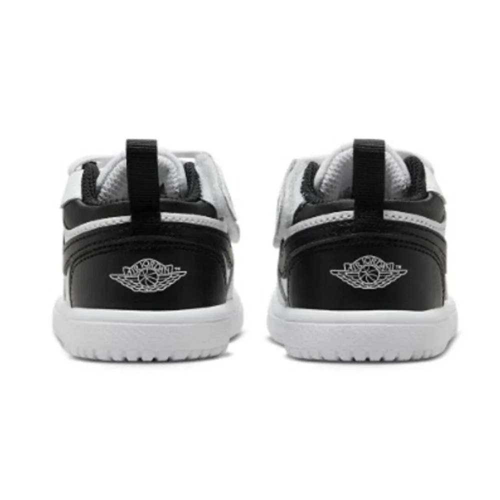 Nike Baby Air Jordan 1 Low Alt White Black Sneakers DR9747-132 Size 4C